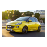 Opel ADAM 2012 Manuel utilisateur