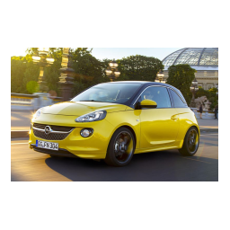 Opel Adam : Manuel d'utilisation + IA Chat & PDF | Fixfr