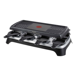 Tefal RE459812 Raclette Product fiche | Fixfr