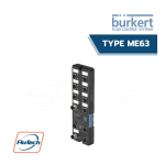 Burkert ME63 Industrial Ethernet gateway Manuel utilisateur