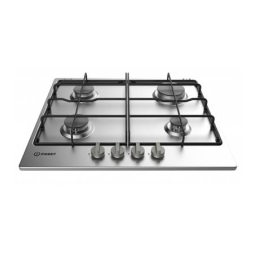 Indesit THP 642 IX/I Hob Manuel utilisateur | Fixfr