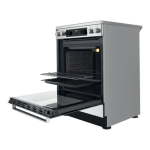 Whirlpool WS68V8CCX/FR Cooker Manuel utilisateur