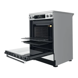 Whirlpool WS68V8CCX/FR Cooker Manuel utilisateur | Fixfr