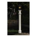 Vita Portsmouth Lamp Post Manuel utilisateur