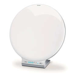 Beurer TL100 Luminothérapie Manuel du propriétaire | Fixfr