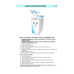 LADEN EV 7642 Washing machine Manuel utilisateur | Fixfr