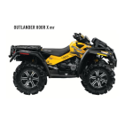 Can-Am Outlander 800R Xmr 2012 Manuel du propri&eacute;taire