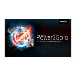 CyberLink Power2Go 12 Manuel utilisateur