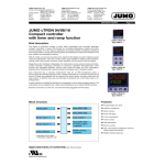 JUMO 702070 cTRON Compact controller Mode d'emploi