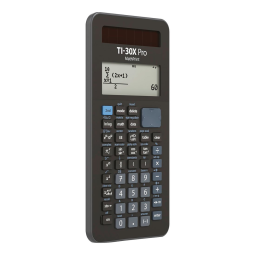 Texas Instruments TI-30X Pro MathPrint Manuel utilisateur | Fixfr