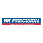 BK Precision 60 1 Manuel utilisateur