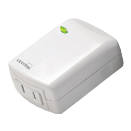 Leviton DZPD3-2BW Automation/ AV Controller Manuel utilisateur | Fixfr