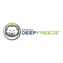 FARONICS DEEP FREEZE MAC Manuel utilisateur | Fixfr