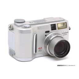 Minolta DiMAGE S404 Mode d'emploi | AI Chat & PDF | Fixfr