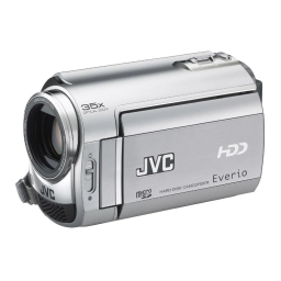 JVC GZ MG610, MG610E Manuel utilisateur | Fixfr