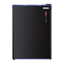 Insignia NS-CF26BL7 2.6 Cu. Ft. Dry-Erase Mini Fridge Mode d'emploi | Fixfr