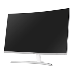 Acer EDB322Q Monitor Manuel utilisateur | Fixfr