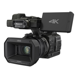 Panasonic HCX1000E Operating instrustions | Fixfr
