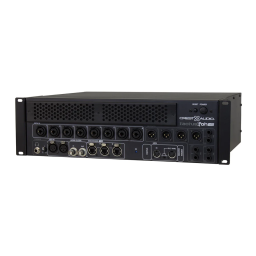 Crest Audio Tactus.FOH 8/8 SoundGrid Server Manuel utilisateur | Fixfr