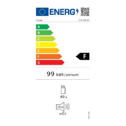 Candy CFL 050 EN Réfrigérateur top Product fiche | Fixfr
