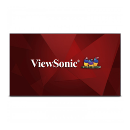 ViewSonic CDX4650-L-S DIGITAL SIGNAGE Mode d'emploi | Fixfr