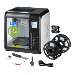 REX WIFI 3D Printer incl lots of accessories XXL package