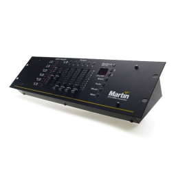 Martin DMX Controller 2518 Manuel utilisateur | Fixfr