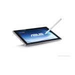 Asus Eee Slate EP121 B121 windows 7 Mode d'emploi