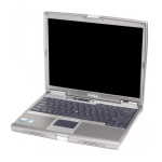 Dell Latitude D600 laptop Manuel utilisateur