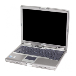 Dell Latitude D600 laptop Manuel utilisateur | Fixfr