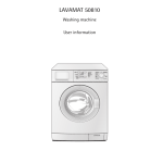 Aeg-Electrolux LAV50810 Manuel utilisateur