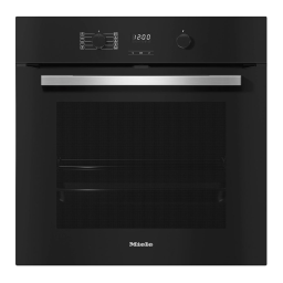 Miele H2765BP OBSW Four encastrable Manuel du propriétaire | Fixfr