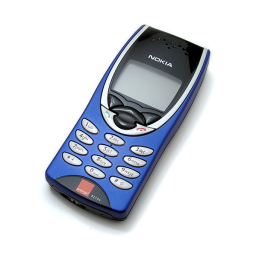 Nokia 8210 Manuel du propriétaire | Fixfr