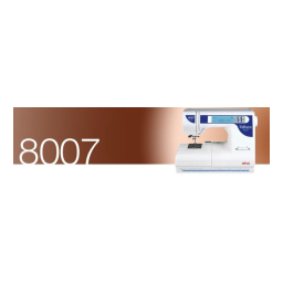 ELNA 8007 Manuel utilisateur | Fixfr