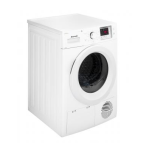 Brandt BWD58H2DW Front-loading tumble dryer Manuel utilisateur