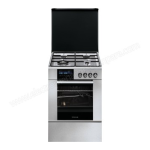 De Dietrich DCM1550X Cuisini&egrave;re mixte Manuel utilisateur