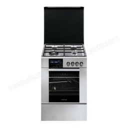 De Dietrich DCM1550X Cuisinière mixte Manuel utilisateur | Fixfr