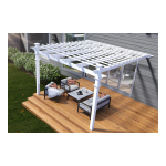 Vita 12x12 Freemont Attached Pergola Manuel utilisateur