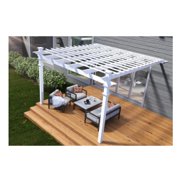 12x12 Freemont Attached Pergola