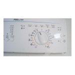 Proline TLW1255P-F Washing machine Manuel utilisateur