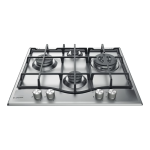 Ariston PCN 641 T/IX/A Hob Mode d'emploi