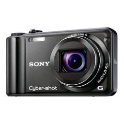 Sony Cyber-Shot DSC H55 Manuel utilisateur | Fixfr