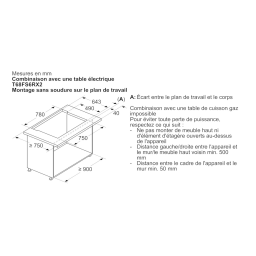 Neff I88WMM1S7 pour T68FS6RX2 Hotte encastrable plan de travail Product fiche | Fixfr