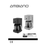 AMBANO GT-CM-05 Cafeti&egrave;re : Assistance IA et PDF