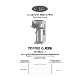 Coffee Queen Termos A Manuel utilisateur | Fixfr