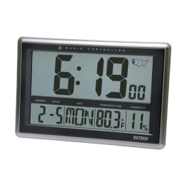 Extech Instruments CTH10A Digital Clock/Hygro-Thermometer Manuel utilisateur | Fixfr