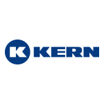 KERN TPWS 8200-1-A Mode d'emploi