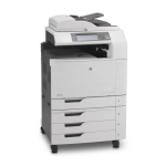 HP Color LaserJet CM6030/CM6040 Multifunction Printer series Guide de d&eacute;marrage rapide