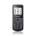 Samsung GT-E1105T Manuel utilisateur