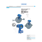 KROHNE MFM 3081/2081: Chat IA et T&eacute;l&eacute;chargement PDF
